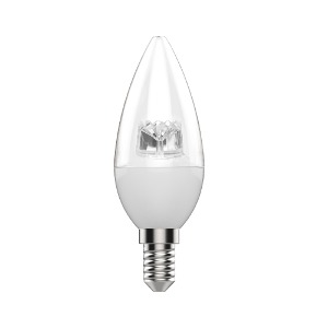 LED 전구 촛대구 5W 투명 (E14)